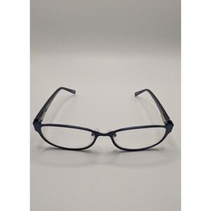 Foster Grant Isa Navy Blue Oval Reading Glasses +1.50 TG1116 Mens Womens